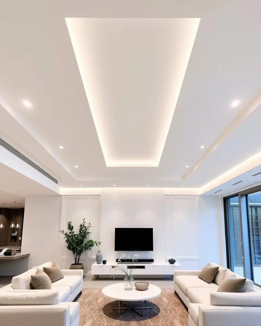 Forro de Gesso com Sanca